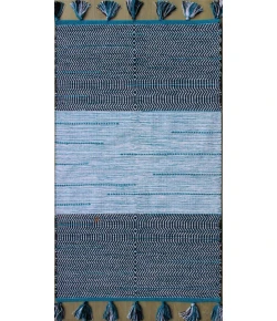 Chandra TANYA TAN-45928 9 ft. X 13 ft. Rect. Rug - Blue, Black