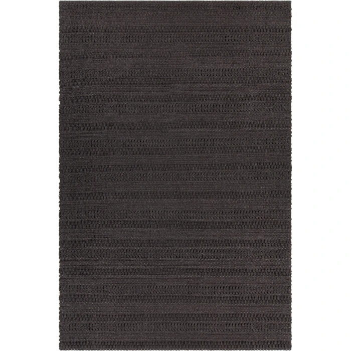 Chandra TIA Charcoal TIA-48100 9ft. x 13ft. Rect. Rug