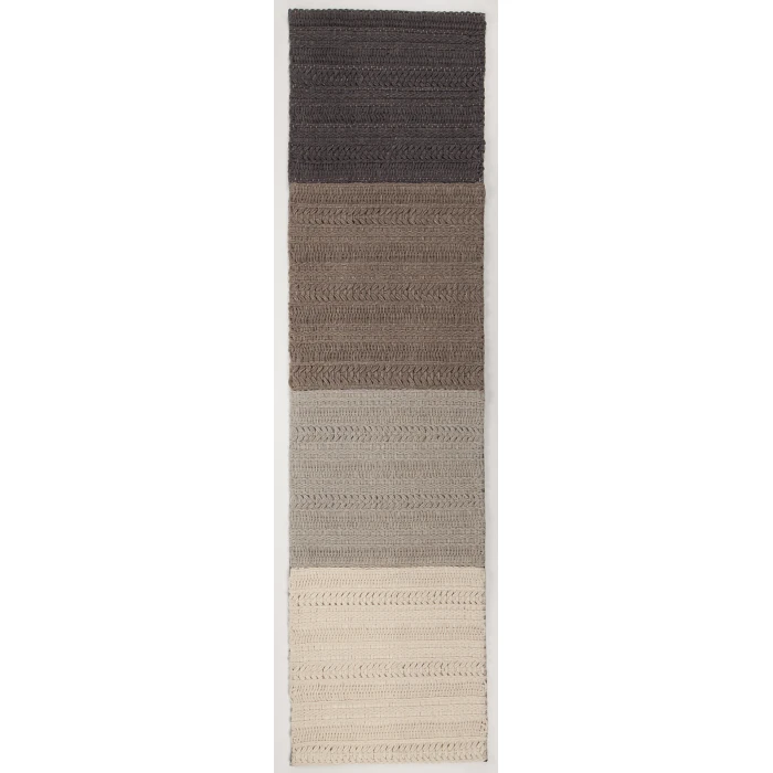 Chandra TIA Charcoal TIA-48100 9ft. x 13ft. Rect. Rug