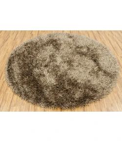 Chandra TIRISH TIR-19307 7 ft. 9 in. Round Rug - Taupe