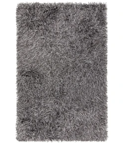 Chandra TYRA TYR-43601 7 ft. 9 in. X 10 ft. 6 in. Rect. Rug - Grey, Black