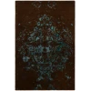 Chandra VELENO VEL-29301 7 ft. 9 in. X 10 ft. 6 in. Rect. Rug - Brown, Teal