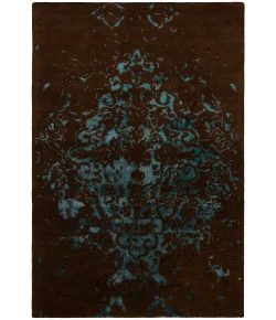 Chandra VELENO VEL-29301 7 ft. 9 in. X 10 ft. 6 in. Rect. Rug - Brown, Teal