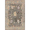 Chandra WENDI WEN-58100 7 ft. 9 in. X 10 ft. 6 in. Rect. Rug - Black, Blue, Orange, Multi