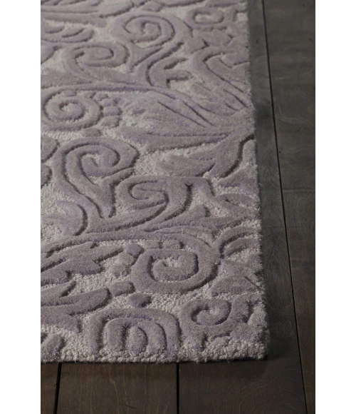 Chandra YELENA purple,white YEL-43802 9ft. x 13ft. Rect. Rug