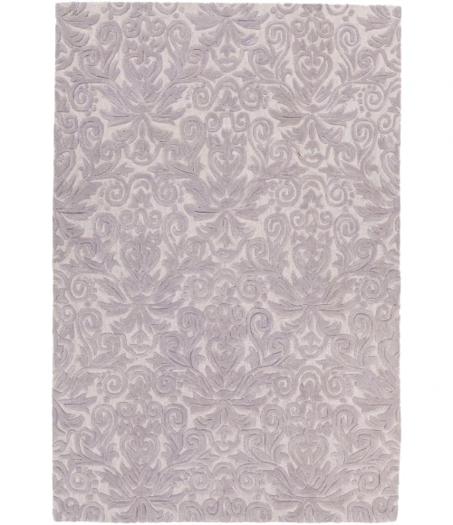 Chandra YELENA purple,white YEL-43802 9ft. x 13ft. Rect. Rug
