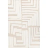 Chandra YESSICA YES-58301 7 ft. 9 in. X 10 ft. 6 in. Rect. Rug - White, Tan