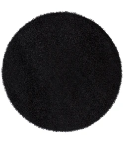 Chandra ZARA ZAR-14503 7 ft. 9 in. Round Rug - Black