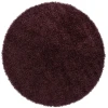 Chandra ZARA ZAR-14504 7 ft. 9 in. Round Rug - Plum