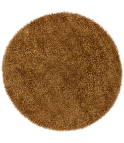 Chandra ZARA ZAR-14505 7 ft. 9 in. Round Rug - Gold