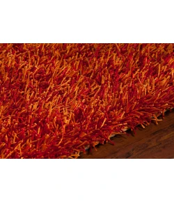 Chandra ZARA ZAR-14510 7 ft. 9 in. Round Rug - Red, Orange