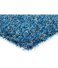 Chandra ZARA ZAR-14512 7 ft. 9 in. Round Rug - Navy, Blue, Grey