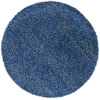 Chandra ZARA ZAR-14512 7 ft. 9 in. Round Rug - Navy, Blue, Grey