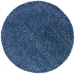 Chandra ZARA ZAR-14512 7 ft. 9 in. Round Rug - Navy, Blue, Grey