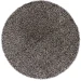 Chandra ZARA ZAR-14513 7 ft. 9 in. Round Rug - Black, Cream, Olive