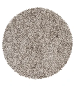 Chandra ZARA ZAR-14515 7 ft. 9 in. Round Rug - Grey, Cream