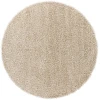 Chandra ZARA ZAR-14520 7 ft. 9 in. Round Rug - Beige