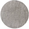 Chandra ZARA ZAR-14521 7 ft. 9 in. Round Rug - Silver
