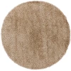 Chandra ZARA ZAR-14530 7 ft. 9 in. Round Rug - Light Tan