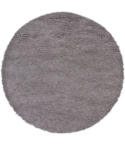 Chandra ZEAL ZEA-20604 7 ft. 9 in. Round Rug - Charcoal