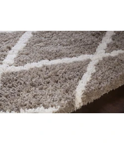 Chandra ZOYA ZOY-45801 7 ft. 9 in. X 10 ft. 6 in. Rect. Rug - Grey, White