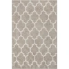 Chandra ZOYA ZOY-45802 7 ft. 9 in. X 10 ft. 6 in. Rect. Rug - Silver, White