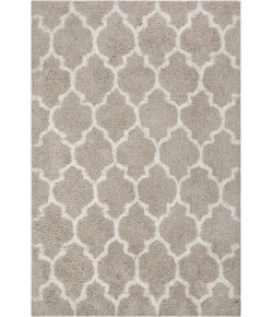 Chandra ZOYA ZOY-45802 7 ft. 9 in. X 10 ft. 6 in. Rect. Rug - Silver, White