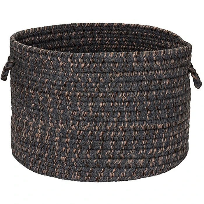 Colonial Mills Hayward Baskets Charcoal HY29A0 14"d X 10"h Baskets Rug