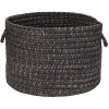 Colonial Mills Hayward Baskets Charcoal HY29A0 18"d X 12"h Baskets Rug