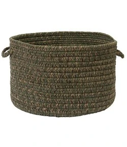 Colonial Mills Hayward Baskets Olive HY69A0 18"d X 12"h Baskets Rug