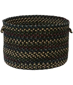 Colonial Mills Midnight Baskets Carbon MN47A0 18"d X 12"h Baskets Rug