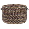 Colonial Mills Midnight Baskets Mocha MN97A0 14"d X 10"h Baskets Rug