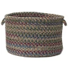 Colonial Mills Twilight Baskets Federal Blue TL50A0 18"d X 12"h Baskets Rug