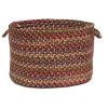 Colonial Mills Twilight Baskets Rosewood TL70A0 14"d X 10"h Baskets Rug