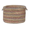 Colonial Mills Twilight Baskets Oatmeal TL90A0 18"d X 12"h Baskets Rug