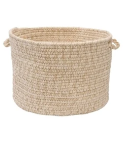 Colonial Mills Tremont Baskets Natural TE09A0 14"d X 10"h Baskets Rug