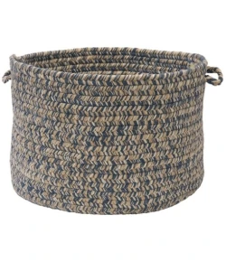 Colonial Mills Tremont Baskets Denim TE59A0 18"d X 12"h Baskets Rug