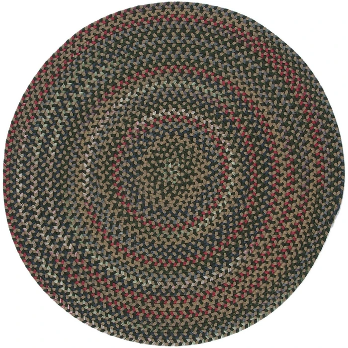 Colonial Mills Wayland Round Rug Green WA67R0 6' X 6' Rug