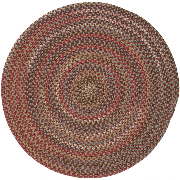 Colonial Mills Wayland Round Rug Red WA77R0 7' X 7' Rug