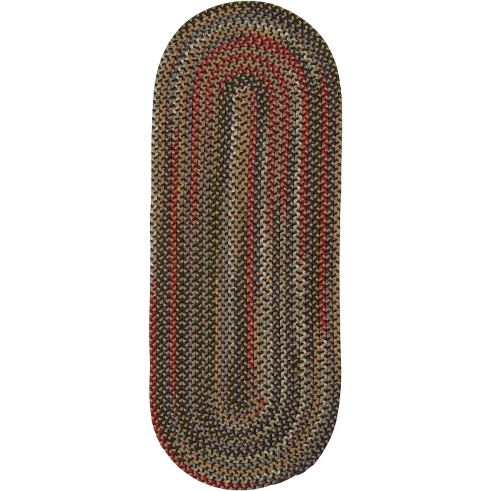 Colonial Mills Wayland Runners Brown WA87R0 30" X 13' Rect. Rug