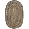 Colonial Mills Wayland Oval Olive WA17R0 6' X 8' Rug