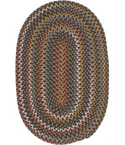 Colonial Mills Wayland Oval Brown WA87R0 42" X 66" Rug