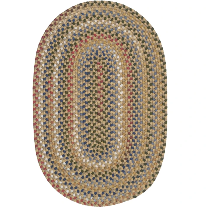 Colonial Mills Wayland Oval Rug Natural WA97R0 7' X 9' Rug
