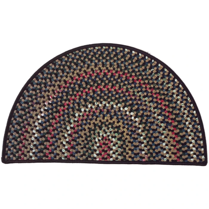 Colonial Mills Wayland Slice Rug Black WA47A0 31" X 46" Rug