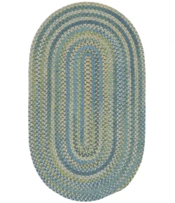 Colonial Mills Westcott Oval Green WT68R0 6' X 9' Rug
