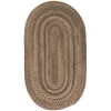 Colonial Mills Westcott Oval Brown WT88R0 6' X 9' Rug