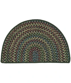 Colonial Mills Worley Slices Dark Green WY26A0 31" X 46" Rug