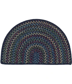 Colonial Mills Worley Slices Navy WY34A0 31" X 46" Rug