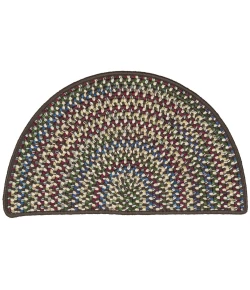 Colonial Mills Worley Slices Brown WY44A0 31" X 46" Rug