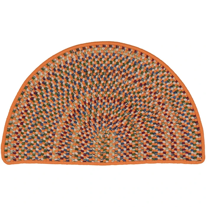 Colonial Mills Worley Slices Rug Orange WY97A0 31" X 46" Rug